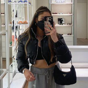 REVOLVE x Lovers & Friends Faux Leather Puffer